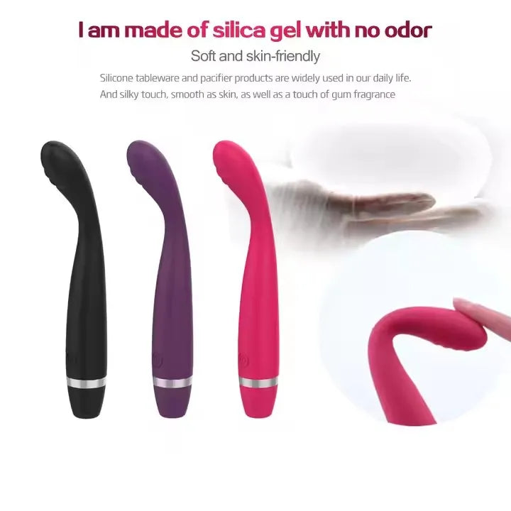 Clitoris Stimulation Vibrator Wand Clitoris 10 Vibration Modes G-spot Clitoral Vibrator for Women