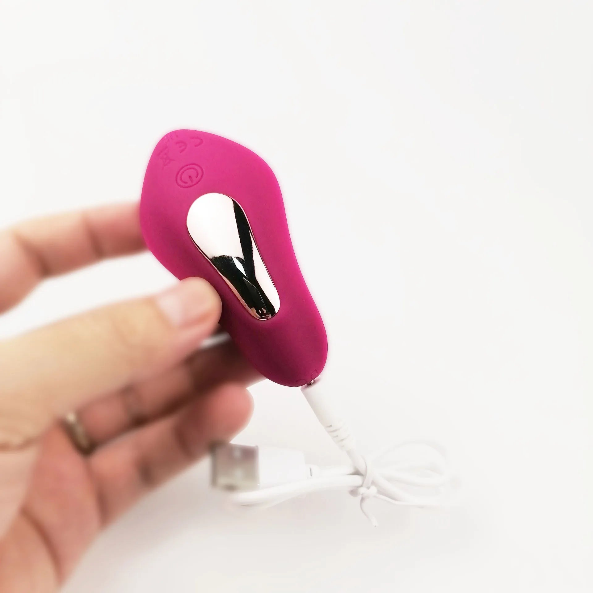 APP Wearable-Portable Remote Vibrator with Spermicide Customizable Frequency 120g for Women
