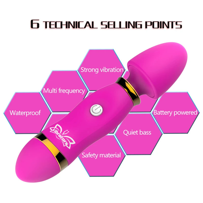Adults Sex Toys For Women Sexy G Spot Anal Plug Vagina Vibrator Clitoris Stimulator Erotic Dildo Bondage Gear Exotic Accessories