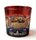 New Whiskey Glass Cup Wine 1776-2026 Edition Whiskey Wine Glass America Us 250th Anniversary We the People 2026 Whiskey Bottle