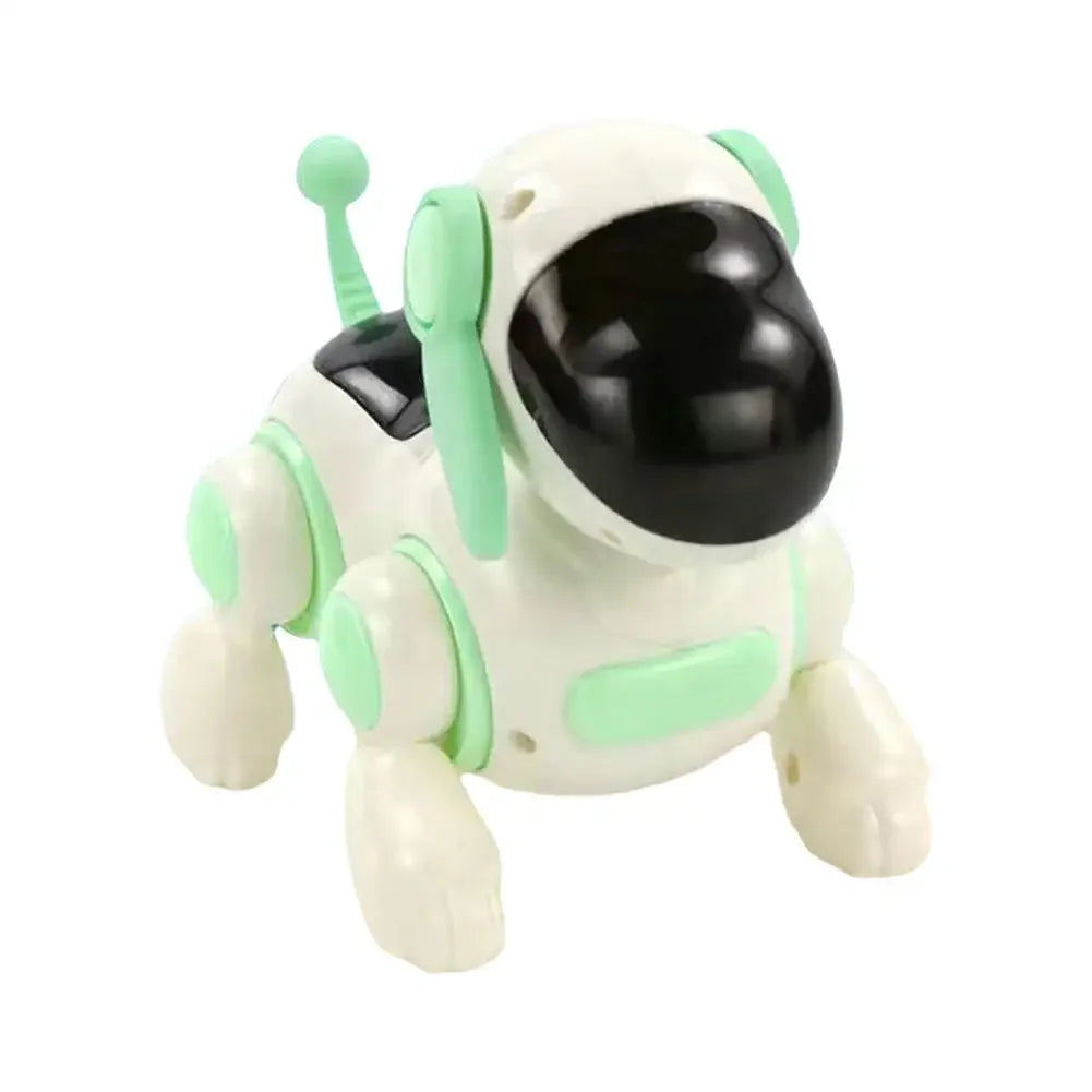 Interactive Robot Dog For Kids Electronic Walking Puppy With Lights & Singing Educational Toy Gift Without Battery K4x9